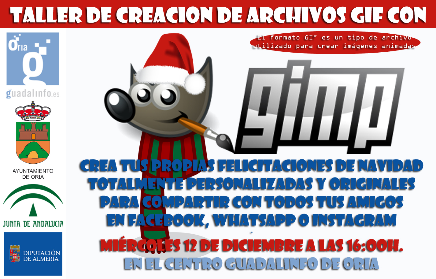 TALLER DE CREACIÓN DE ARCHIVOS GIF